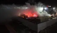 Eskişehir’de fabrika bahçesindeki yangın söndürüldü
