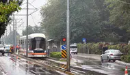 Eskişehir’de tramvay hattında katener arızası