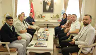 Başkan Ünlüce’den Sivrihisar Belediye Başkanı’na ziyaret