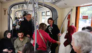 Başkan Ünlüce Avrupa Hareketlilik Haftası’nı tramvayda başlattı