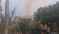 Eskişehir’de giyim mağazasının çatısında yangın