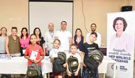 Büyükşehir’den Beylikova’daki Öğrencilere Kırtasiye Desteği
