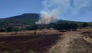 Sivrihisar’da çıkan orman yangınına müdahale sürüyor