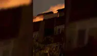 Kağıthane'de gece yarısı dehşeti: 5 katlı binanın çatısı küle döndü