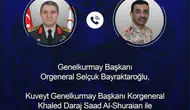 Türkiye ve Kuveyt Arasında Askeri Diplomasi: Bayraktaroğlu ve Al-Shuraian Görüştü