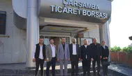 Çarşamba Ticaret Borsası’nda yeni dönem: Ekonomik kalkınma için iş birliği mesajı