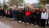 Erzincan'da Cumhuriyet coşkusu Atatürk Anıtı'ndaki törenle başladı