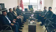 Edremit'te kurumlar arası dayanışma: Nüfus Müdürlüğü'nden Müftülüğe anlamlı kutlama