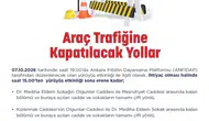 Ankara'da Filistin'e destek yürüyüşü: Yarın trafiğe kapatılacak güzergahlar belli oldu