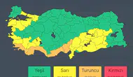 Meteorolojiden kritik uyarı: Turuncu kodlu illerde sel ve fırtına alarmı
