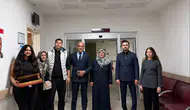 Tercan Devlet Hastanesi'nde hasta hakları için özel ziyaret ve bilgilendirme çalışması