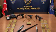 Bodrum'da gece yarısı silahlı dehşet: Cephanelik gibi araçtan iki kişi çıktı