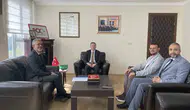 Alpu Kaymakamı Sönmezel şehit ailelerini makamında ağırladı