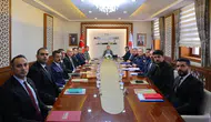 Bayburt'ta kamu düzeni için güvenlik birimleri masaya oturdu
