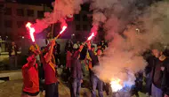 Adıyaman sokakları derbi zaferiyle sarı-kırmızıya boyandı