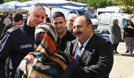 İnönü Belediye Başkanı Serhat Hamamcı pazar esnafının nabzını tuttu
