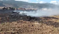 İslahiye Devlet Hastanesi yakınındaki tarlada çıkan anız yangını korkuttu