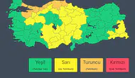 Meteorolojiden 36 il için kritik uyarı: 10 şehirde turuncu alarm verildi