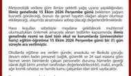 Düzce'de şiddetli yağış uyarısı okulları bir günlüğüne kapattı