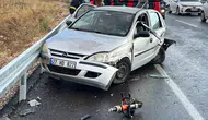 Gölbaşı yolunda dört araç birbirine girdi: 4 yaralı