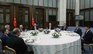 Yargı dünyasının zirvesi Cumhurbaşkanlığı Külliyesi'nde buluştu
