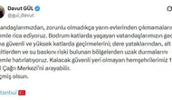 İstanbul'da sağanak alarmı: Vali Gül'den kritik uyarı ve tahliye çağrısı