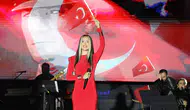 Hande Ünsal Amasya'da Cumhuriyet coşkusunu Atatürk vurgusuyla taçlandırdı