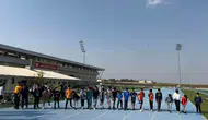 Muşlu genç atletler 1071 Sultan Alparslan Spor Kompleksi'nde milli forma için ter döküyor