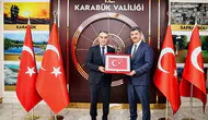 Karabük Ticaret ve Sanayi Odası’nın yeni yönetimi Vali Çağatay ile bir araya geldi