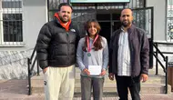 Bolvadin pistlerinde Tuana Günyaz rüzgarı: 100 metrede zirveye ulaştı