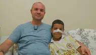 Ameliyathaneden çıktı, Fenerbahçe derbisini anlatmaya başladı: 9 yaşındaki Abdullah'ın narkozlu spikerliği