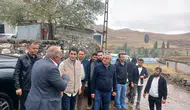 Sarıkamış’ta köy ziyaretleri: Kaymakam Aslantatar ve DSİ Müdürü Kotan sahaya indi