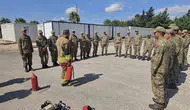 Reyhanlı'da sınır hattında yangın güvenliği için kritik iş birliği