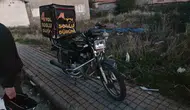 Alaca'da kavşak kazası: Otomobil ile motosiklet çarpıştı