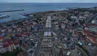 Trabzon trafiğini rahatlatacak Değirmendere Viyadüğü'nde sona yaklaşılıyor