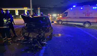 Kahta'da iki aracın karıştığı kazada 4 kişi yaralandı: Bir sürücünün durumu kritik