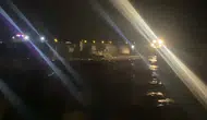 Yenişehir'de sağanak çadırları sular altında bıraktı: İşçiler tahliye teklifini reddetti