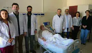 Tıp dünyasında nadir görülen vaka Giresun'da başarıyla tedavi edildi