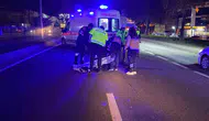 İnegöl girişinde feci kaza: Çitten atlayan yaya otomobilin altında kaldı