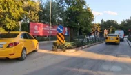 Eskişehir’de Trafikten Kaçan Taksi Ters Yöne Girdi