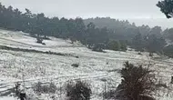 Alpu’da Kar Yağışı Etkili Oldu: Dağlar Beyaza Büründü