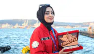 TEKNOFEST Mavi Vatan'da edebi kalem: MCBÜ'lü Elif Laçin ödülü kaptı
