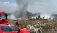 Efeler'de zeytinlikte alevler evleri tehdit etti: Ekipler seferber oldu