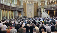 Taksim Camii'nde 30 Ağustos coşkusu: Şehitler için hatim ve mevlit okundu