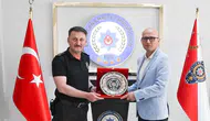 Albay Aslan, Erzincan Emniyet Müdürü Baybaba'yı makamında ziyaret etti
