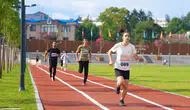 Zafer Bayramı'nda Düzce'de 50 sporcu 2 kilometrelik parkurda ter döktü