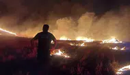 Çorum'da 7 köyün sınırındaki tarlalarda yangın: Ekipler alevlere havadan ve karadan müdahale ediyor