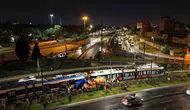 Zeytinburnu'nda tramvay kazasında 9 yaralı: Kaza anı ve kurtarma çalışması havadan görüntülendi