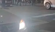 Bingöl'de bisiklet sürücüsüne çarpan otomobil kazaya neden oldu: 1 yaralı