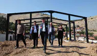 Tokat'ın ikinci itfaiye istasyonu Erenler'de yükseliyor: Başkan Yazıcıoğlu sahadaki son durumu inceledi
